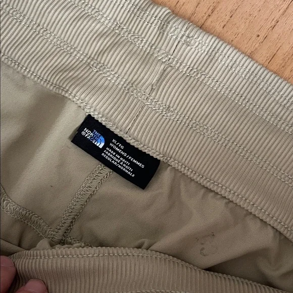 North Face Women's Stretch Jogger Khaki Size XL - Picture 4 of 7